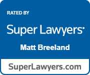 Rated by Super Lawyers | Matt Breeland | SuperLawyers.com